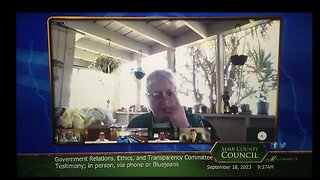 MAUI Gov Ethics Transparency Committee 9-18-23 Testifier 5