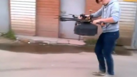Pies fly in Russia with pizza delivering drones