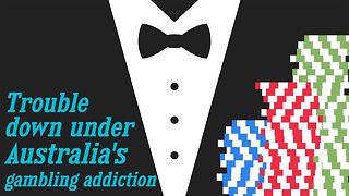 So Australia has a little bit of a gambling problem