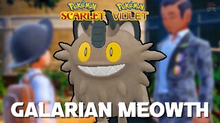 How To Get A FREE Galarian Meowth in Pokemon Scarlet & Violet