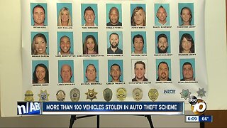 More than 100 vehicles stolen in auto theft scheme