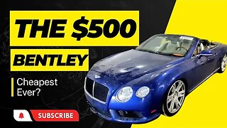 The $500 Bentley