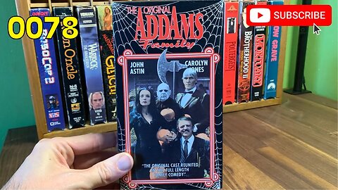 [0078] HALLOWEEN WITH THE ADDAMS FAMILY (1977) VHS [INSPECT] [#theaddamsfamily #theaddamsfamilyVHS]