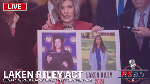 LIVE REPLAY: GOP Senators Call on Democrats to Pass the Laken Riley Act - 3/21/24