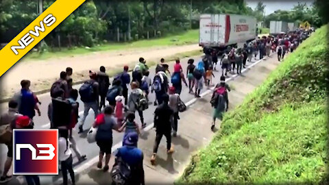 WATCH: Mexican Troops Break Up MASSIVE Migrant Caravan Making Its Way to US Border
