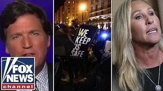 Antifa a domestic terrorist organization. Tonight on Tucker Carlson Marjorie Taylor