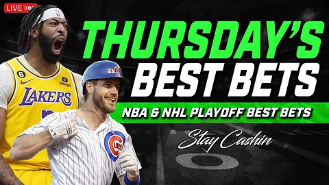 Thursday's Best Bets | MLB, UFC, NBA & NHL Playoffs