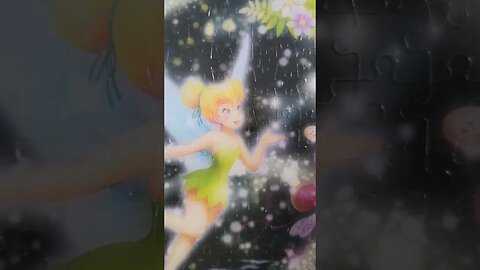 Tinkerbell! I love this #puzzle by Tenyo so much! #tinkerbell #disney #short