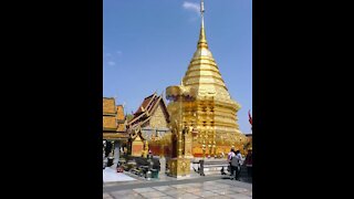 Doi Suthep Temple Chiang Mai Thailand video