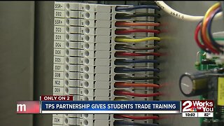 TPS partnership gives students trade training