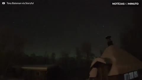 Meteorito ilumina céus da Lapônia