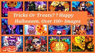 Tricks or Treats? Happy Halloween Over 100+ #Cute Images #Terrifying #Beautiful #Sexy #VideoPuzzle