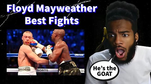 Watching Floyd Mayweather For The First Time *He's the GOAT*