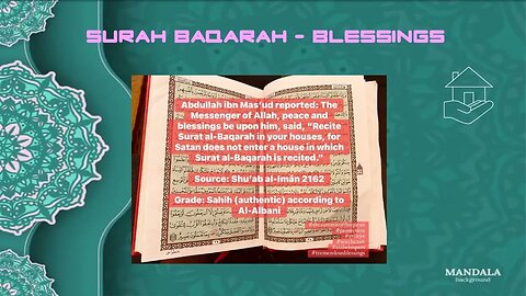 Surah Baqarah Blessings