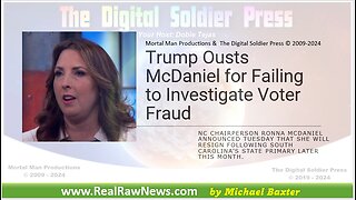 TRUMP Ousts Ronna McDaniel from RNC for TREASON