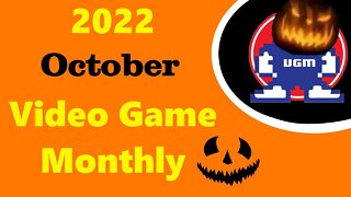 Horrific October 2022 VGM Box Video Game Monthly