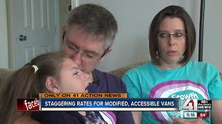 KC family needs modified van for daughter