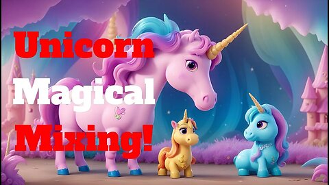 Unicorn Magical Mixing! #UnicornGames #MagicalMixing #KidsGaming #FantasyGames #MagicalWorld #Unicor