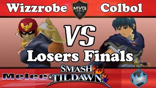 COG|Wizzrobe (C. Falcon) vs. SS|Colbol (Marth & Fox) - Melee Losers Finals - Smash 'til Dawn