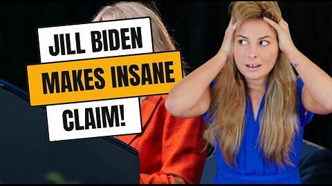 Jill Biden Makes Insane Claim Trump Is The One Making Joe Biden Look Bad On The Border