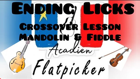 Crossover Lesson - Mandolin & Fiddle - Ending Licks