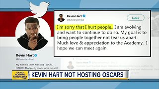 Kevin Hart stepping down from hosting the Oscars