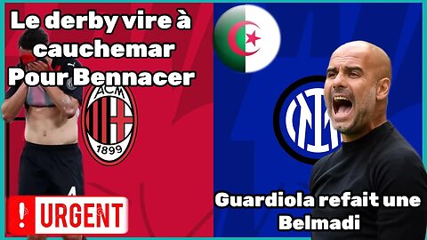 Pep Guardiola humilie un journaliste algérien ! match d’Ismael Bennacer vire au cauchemar..