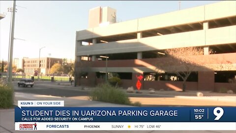 UArizona student found shot in parking garage near Cherry Avenue