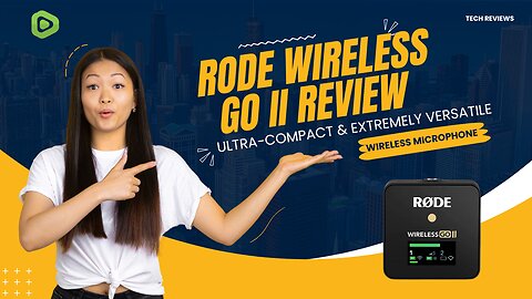 How Rode Wireless Go II Works Review (Demo With a Phone)