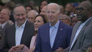 Joe Biden in a trance, with everyone else dancing, at White House Juneteenth Concert + word salad