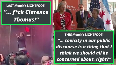 After Yelling ‘F*ck Clarence Thomas,’ Lightfoot Calls Out ‘the Toxicity in Our Public Discourse’