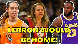 WNBA Coach Claims BRITTNEY GRINER Would Be Home from Russia If She Was LEBRON JAMES?!