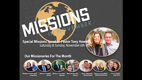 November 7th 2021 Morning Missions Service - Lighthouse Baptist Church of Jackson GA.