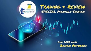 Monthly Trading and Review with Bojan Petreski | May 2023 by #tradewithufos