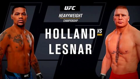 EA Sports UFC 4 Gameplay Brock Lesnar vs Kevin Holland
