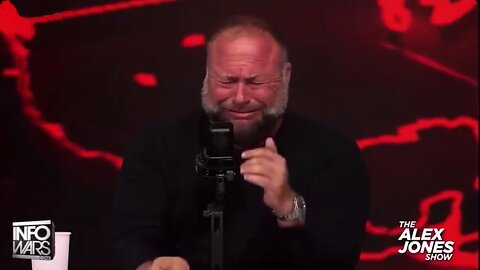 Alex Jones Breaks Down In Tears After Revealing The Feds Are Going To Shut Down His Show