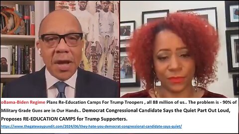 oBama-Biden Regime Plans Re-Education Camps For Trump Troopers , all 88 million of us. The problem is - 90% of Military Grade Guns are in Our Hands.