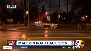 Road reopens in Hyde Park