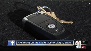 Auto thefts hit 8 year high