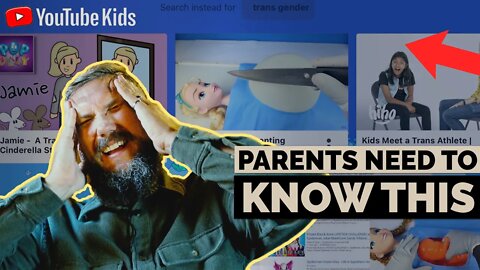 Conservative DAD searches YouTube KIDS - It's BAD