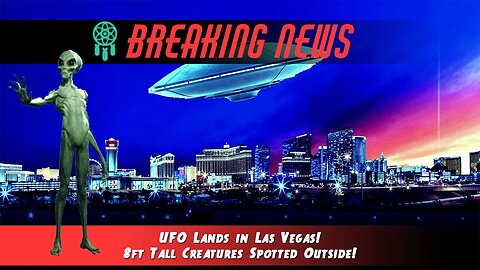 UFO Lands in Las Vegas