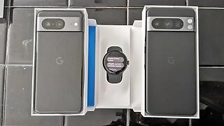 Google Pixel 8, Pixel 8 Pro, Pixel Watch 2 Unboxing