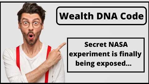 Nasa Secret | Wealth dna code | Money Manifest