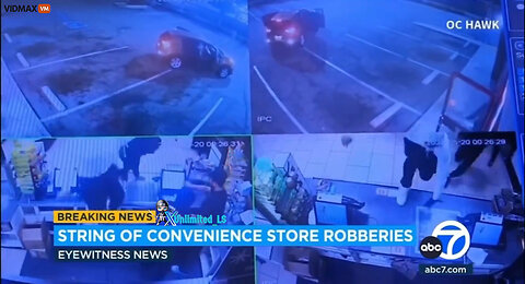 At Least Seven Convenience Stores Were Robbed On Monday Morning In Los Angeles