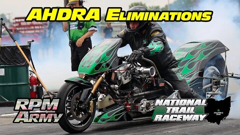 Nitro Pro Fuel and Top Fuel Eliminations AHDRA National Trail Raceway