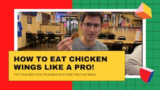 OMG! Best Chicken wings eating pro tip ever!