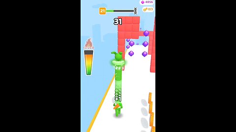 Long neck run gameplay level 21 | How to play Long neck run gameplay