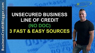 Unsecured Business Line of Credit No Doc - Business Credit 2019