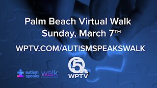 Autism Speaks Palm Beach Walk to be held virtually on Sunday, March 7, 2021