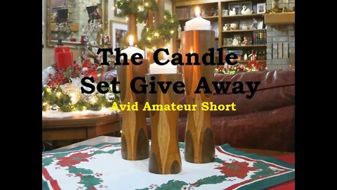 Candle Set Give Away to Top Loyal Followers